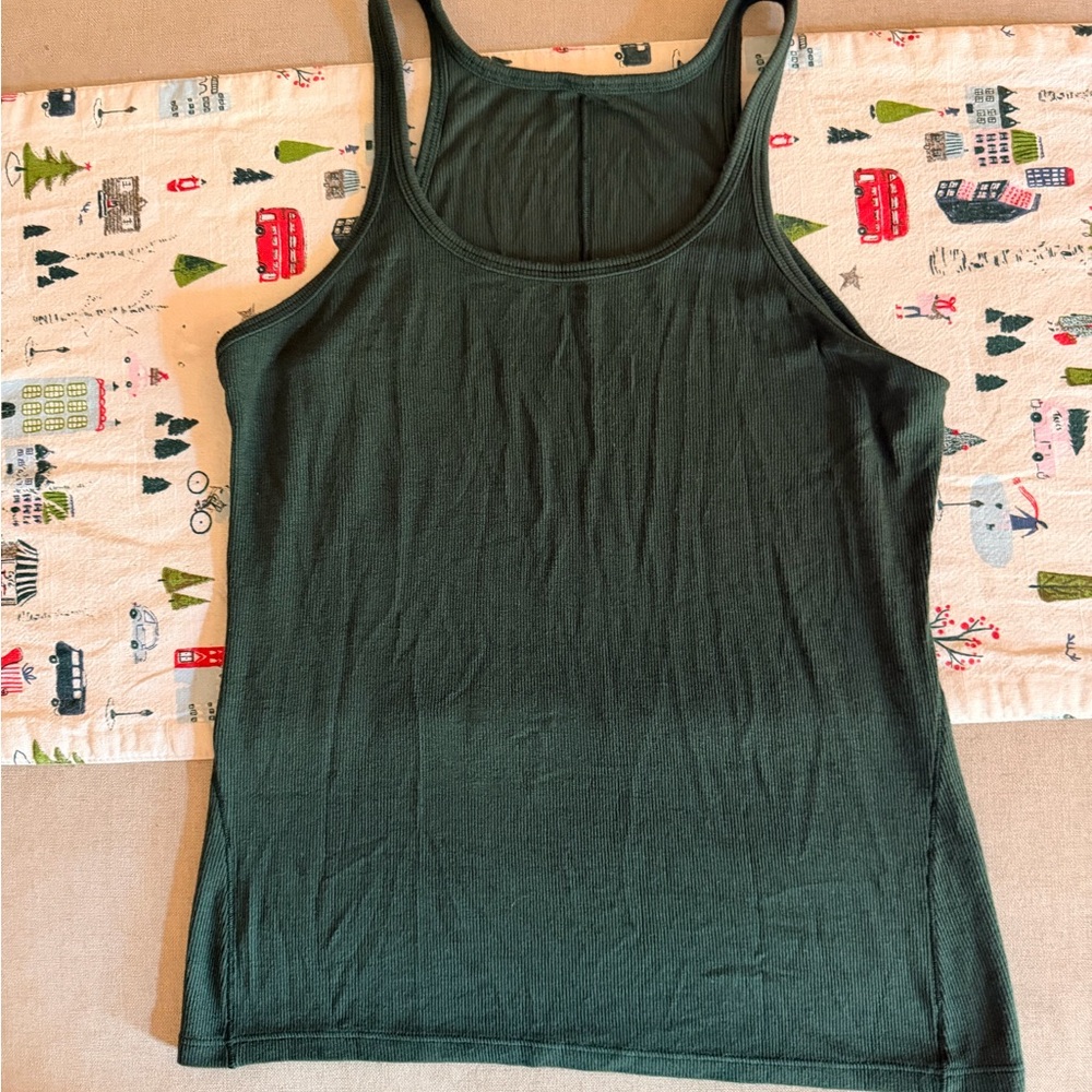 Women's Green Tank Top